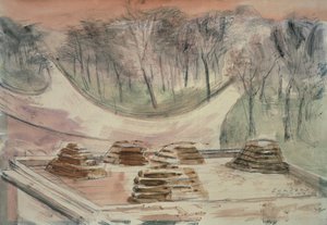 Londra Parkı, Marble Arch Savunma by Paul Nash
