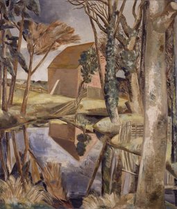 Oxenbridge Göleti by Paul Nash