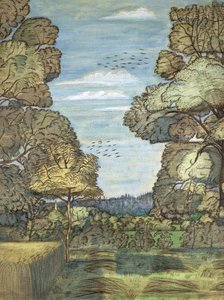 Yaz Manzarası by Paul Nash