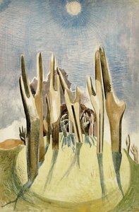 Tepedeki Ahşap by Paul Nash