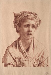 Genç bayan. by Paul Rajon