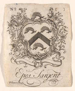 Epes Sargent Kitap Tabağı by Paul Revere
