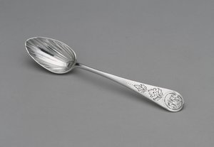 Çay kaşığı, ç. 1796-1805 (gümüş)