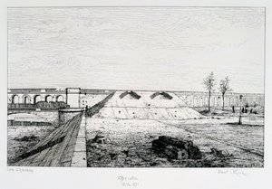 Grenelle, Paris Kuşatması, 1870-1871 by Paul Roux