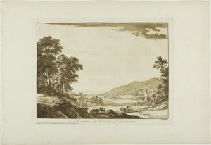 Bangor, Caernarvon İlçesinde by Paul Sandby
