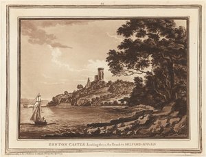 Benton Kalesi, Menzilden Milford Haven