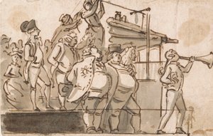 Seçim Sahnesi by Paul Sandby