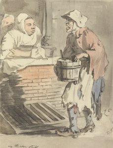Londra Ağlıyor: "Her Türlü Mutfak Malzemesi" by Paul Sandby