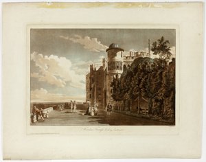 Windsor Terrace Doğuya Bakıyor by Paul Sandby