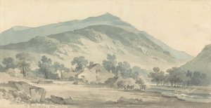 Beddgelert'te Manzara, Kuzey Galler