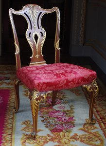 Bir Harlequin George II Yemek Sandalyesi by Paul Saunders