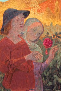 Mignonne, allons voir si la rose, detay, yaklaşık 1910 (tuval üzerine yağlıboya)