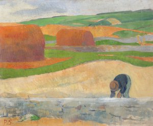 Yosun Toplayıcı by Paul Sérusier