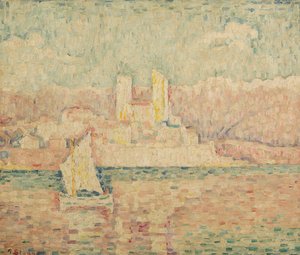 Antibes Sabahı, 1919 by Paul Signac