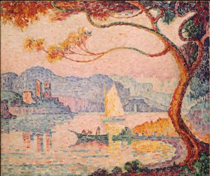 Antibes, Petit Port de Bacon, 1917 by Paul Signac
