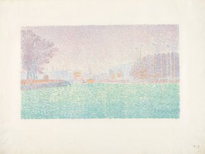 Yıkamada by Paul Signac