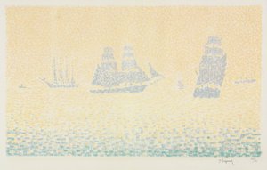 Tekneler by Paul Signac