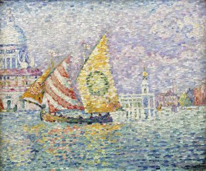 Bragozzo, Venedik, 1905 by Paul Signac