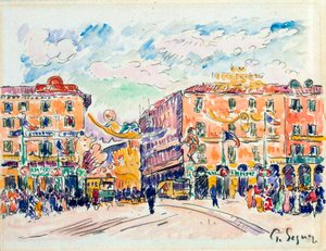 Şehir Meydanı, c1925. by Paul Signac