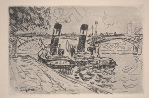Sanat köprüsü by Paul Signac