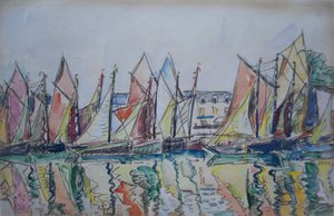 Pouliguen, 1929 by Paul Signac