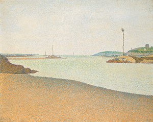 İşaretçiler, Saint-Briac, 1890 by Paul Signac