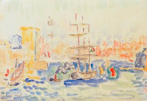 Marsilya by Paul Signac