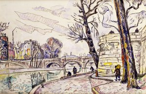 Sen Rıhtımı, by Paul Signac