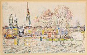 Rouen, 1924 by Paul Signac