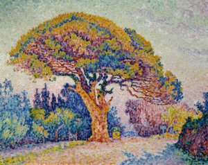 Signac, Bertaud çamı by Paul Signac
