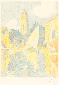 St. Tropez: Liman by Paul Signac