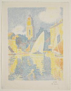 Tropez Limanı by Paul Signac