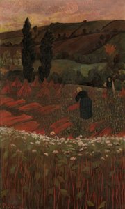 Karabuğday hasadı by Paul Sérusier