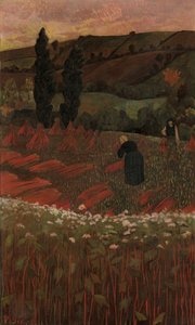 Karabuğday Hasadı, 1899. by Paul Sérusier