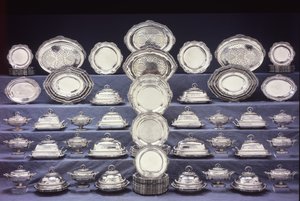 Egremont Servisi, bir George III akşam yemeği servisi
