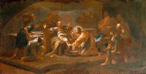 Paul Troger (1698-1762) tarafından ayakların yıkanması