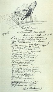 Fransız şair Paul Verlaine