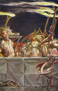 Fırtına, William Shakespeare, III. Perde, Sahne 3 (renkli taş) by Paul Vincent Woodroffe
