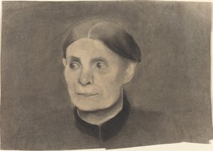 Bir Kadının Portresi by Paula Modersohn Becker