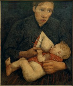 emziren anne by Paula Modersohn Becker