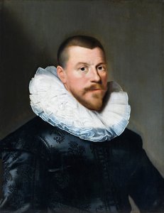 Orta Yaşlı Bir Adamın Portresi by Paulus Moreelse