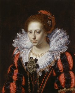 Genç Bir Hanımın Portresi, c.1620 by Paulus Moreelse