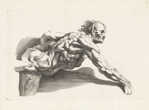 Eğik Adamın Anatomik Çalışması Peter Paul Rubens