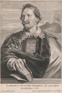 Anvers'in ünlü adamı Gaspar Gevartius IC, Graphiarius, vb.