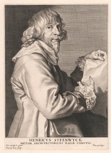 Henricus Steenwyck, Lahey Kontu Mimari Ressamı by Paulus Pontius
