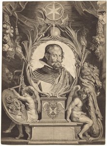 Gaspar de Gusman, Olivares Kontu by Paulus Pontius, after Sir Peter Paul Rubens, after Diego Velázquez