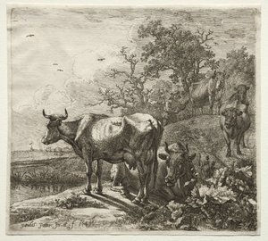 Çoban. by Paulus Potter