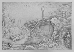 Nehir Manzarası Rivierlandchap by Paulus Willemsz. van Vianen