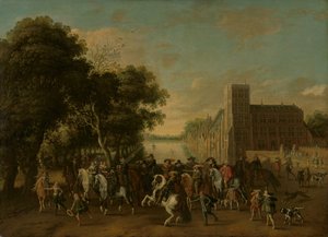 Prens Maurits, Prens Frederik Hendrik, Bohemya Kralı V. Frederick ve Eşi Elizabeth Stuart ve Diğerleri, Buitenhof, Lahey