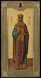 Aziz İmparatoriçe Alexandra, 1883 by Pavel Akimovich Ovchinnikov